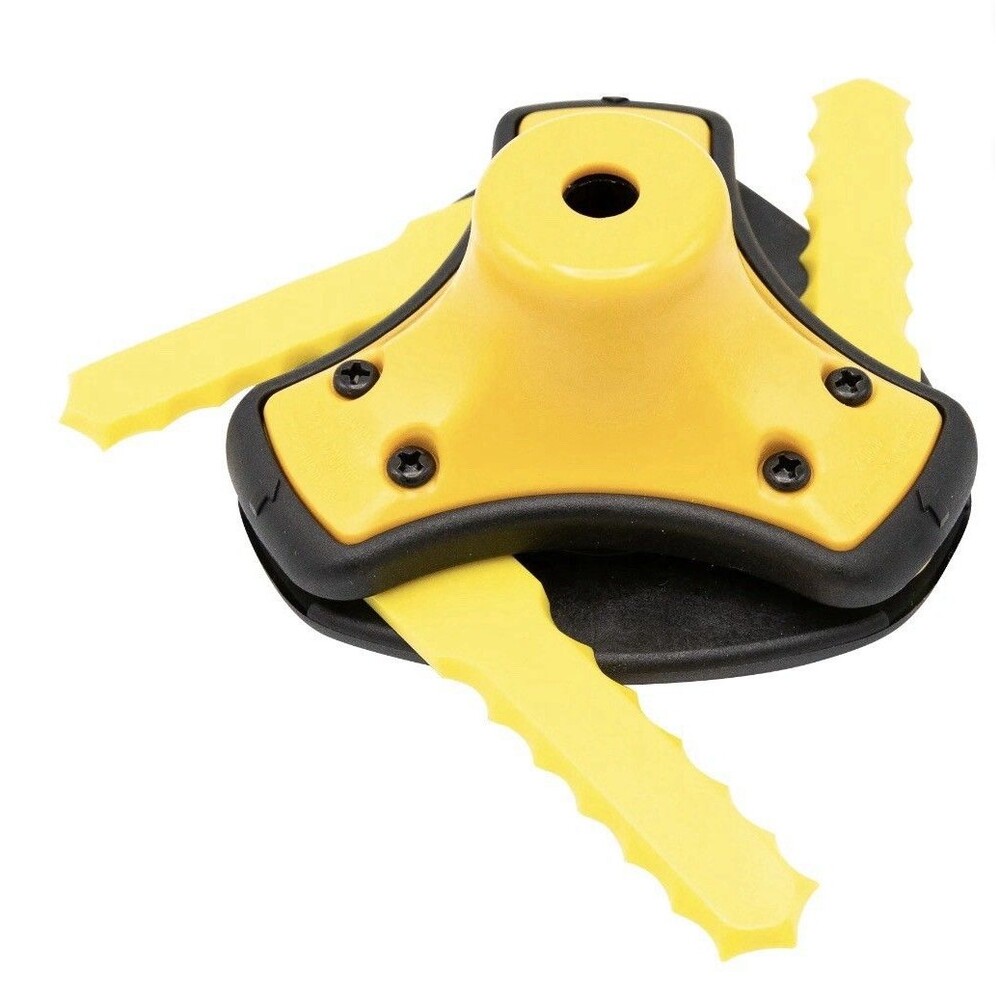 Weed Warrior Push-N-Load 3-Blade Bladed High Impact Nylon Trimmer Head